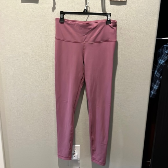 HYPERTEK Mauve Comfytek Leggings Size L - Picture 1 of 4
